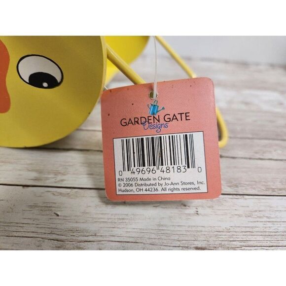 Robbie Ducky Garden Collection Bucket & Insect House Yellow Handle Wire Cage - Picture 8 of 15